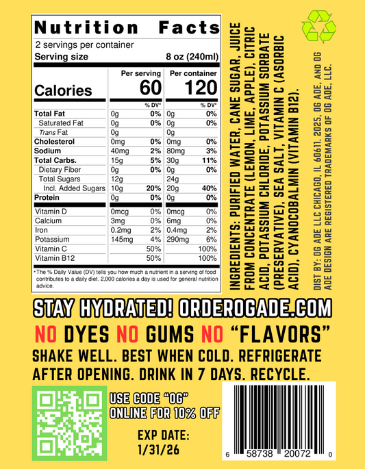 OG ADE™ Lemon Limón