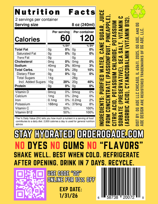 OG ADE™ Passion Punch - 12 Pack