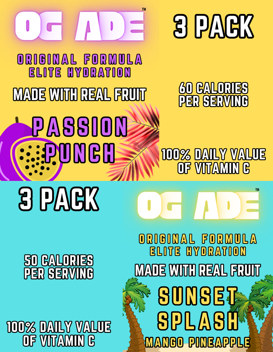 OG ADE™ Tropical Variety 6 Pack